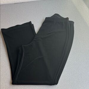 Chicos Traveler Black Pants Size 2 (12/14) Short